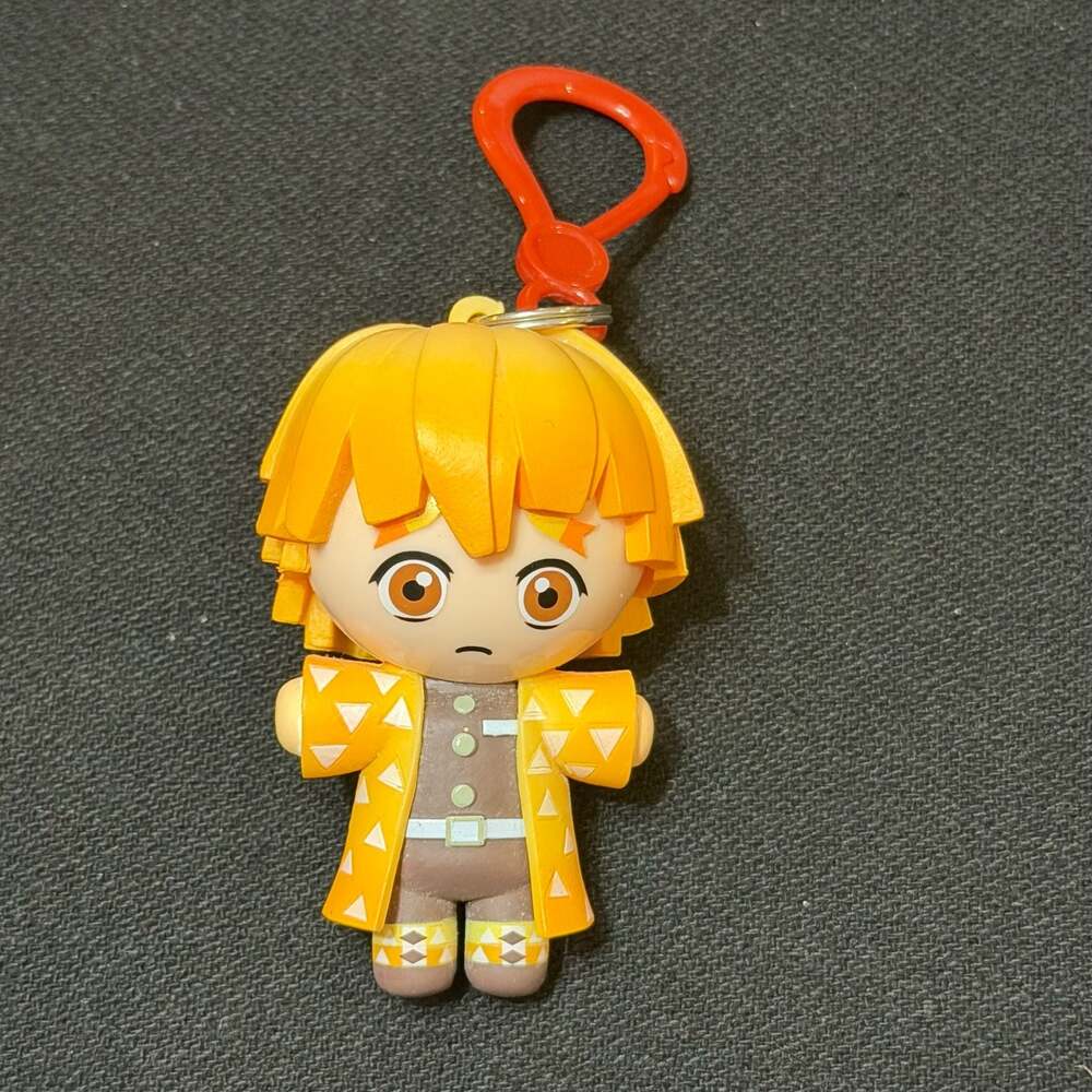 Demon Slayer: Kimetsu no Yaiba Zenitsu Agatsuma Figural Backpack Hanger Keychain